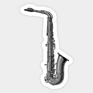 Alto Sax Sticker